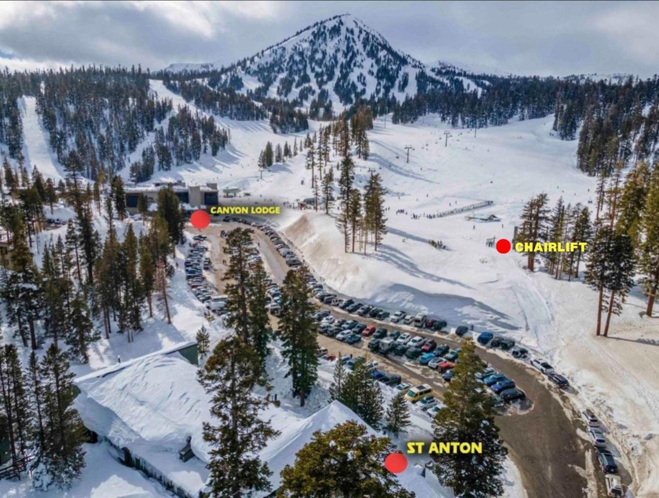 Fully Renovated! St Anton #17 Ski In Ski Out 1 Bedroom 1 Bathroom Condo! Sleeps Up To 4! Mammoth Lakes Bagian luar foto