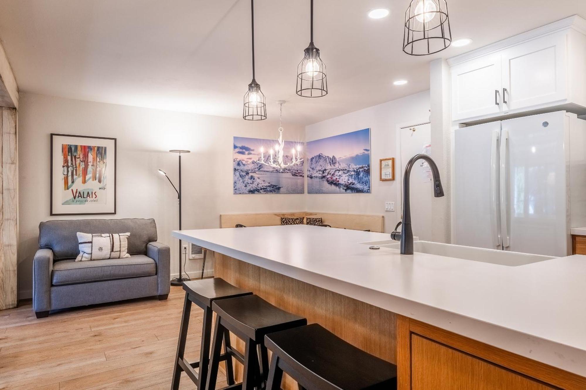 Fully Renovated! St Anton #17 Ski In Ski Out 1 Bedroom 1 Bathroom Condo! Sleeps Up To 4! Mammoth Lakes Bagian luar foto